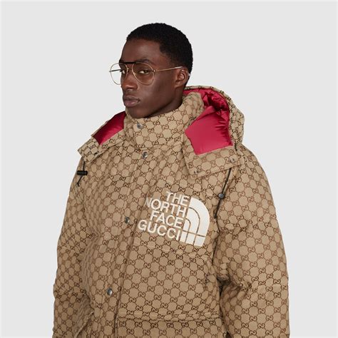 north face gucci jacket brown|north face Gucci full collection.